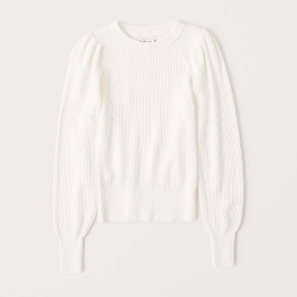 Abercrombie & Fitch Ribbed Crewneck Sweater